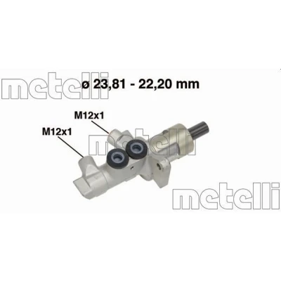 Bilde av Hovedbremsesylinder METELLI 05 0548