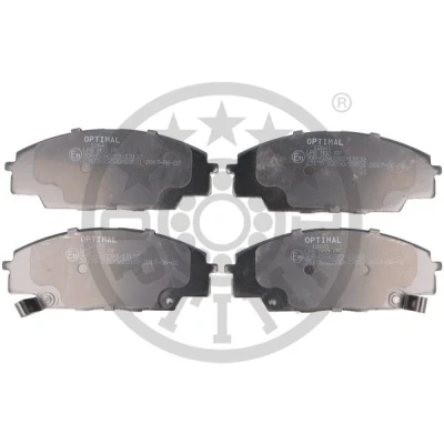 Bilde av OPTIMAL BP 12641 Bremseklosser framaksel med akustisk slitasjevarsel HONDA: CIVIC 8 Hatchback, 7 S2000