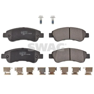 Bilde av SWAG 62 91 6814 Bremseklosser bakaksel ekskl. slitasjevarselkontakt med festemateriell FIAT: Ducato III Flatvogn lastebil / Chassis