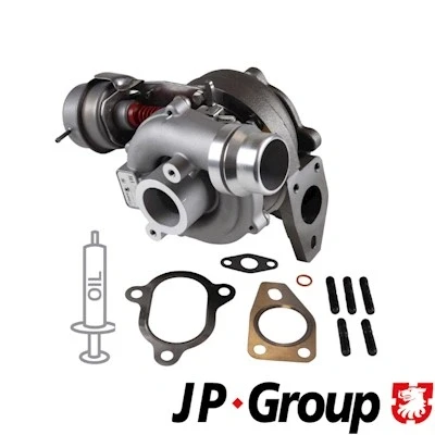 Bilde av JP GROUP 4317401100 Turbolader Eksosturbolader inkl. tetningssett NISSAN: Qashqai / Qashqai+2 I, Juke