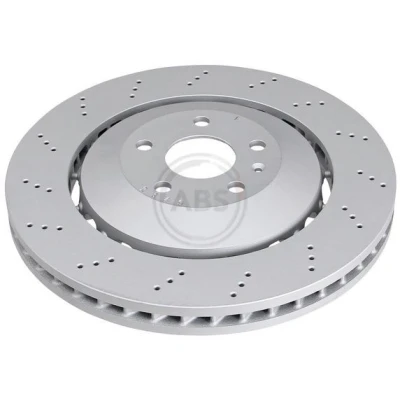 Bilde av A.B.S. bremseskive AUDI: Q3 365mm 34mm 5 hull 112mm perforert / ventilert, todelt belagt 18760 8U0615301A,8U0615301B Bremseskiver
