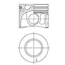 Bilde av KOLBENSCHMIDT 41072600 Motorstempel 86 FORD: Transit Mk6 Flatvogn lastebil/Chassis