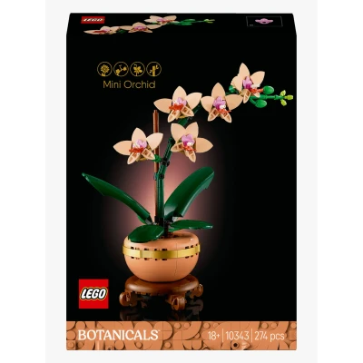 Bilde av LEGO Botanicals 10343 Miniatyrorkidé Byggesett Plast