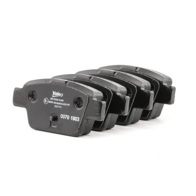 Bilde av VALEO 301633 Bremseklosser FIRST bakaksel ekskl. slitasjevarselkontakt med antihyle blikk FIAT: BRAVO 2, Stilo Hatchback, ALFA ROMEO: MiTo