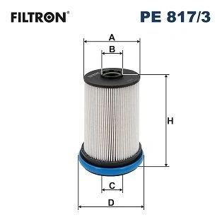Bilde av FILTRON PE 817/3 Drivstoffilter Filterinnsats FORD: Mondeo 5 Kombi, S Max Mk2, Galaxy Mk3 MPV, FORD USA: Edge Mk2
