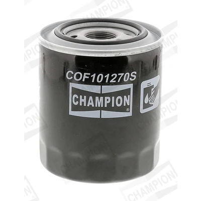 Bilde av CHAMPION COF101270S Oljefilter M26x1.5 Påskruingsfilter MITSUBISHI: L200 / Triton IV Pick up, PAJERO 3, 2, HYUNDAI: Terracan, H 1 Starex MPV