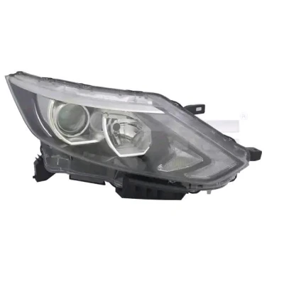 Bilde av TYC 20 14680 06 2 Frontlykter venstre H7, H11, LED for høyrekjøring med LED, elektromotor