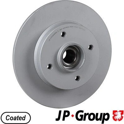 Bilde av JP GROUP 4163202500 Bremseskiver bakaksel 249 9 4 fullt ut med hjullagersett, ABS senorring PEUGEOT: 308 I Hatchback, SW, CC