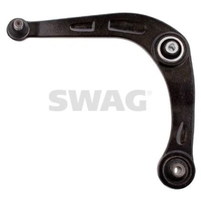 Bilde av SWAG 62 73 0025 Bærebru med lager framaksel venstre, nede Casterstag Stålstøpegods PEUGEOT: 206 Hatchback, SW