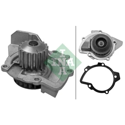 Bilde av INA 538 0102 10 Vannpumpe med tetning for tannremdrift FORD: FOCUS 3, KUGA 1, MONDEO 4 Turnier, PEUGEOT: 407 SW, Expert II Tepee