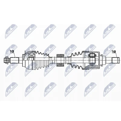 Bilde av Drivaksel suzuki sx4 s cross (jy), Framaksel venstre, cross, 4410261M20, 4410261M21, 4411861MC0, 4411961MC0