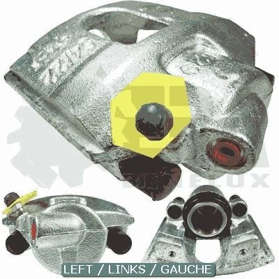 Bilde av ERA Benelux BC63134 Bremsecaliper framaksel venstre FORD: FIESTA 5, 6, 4