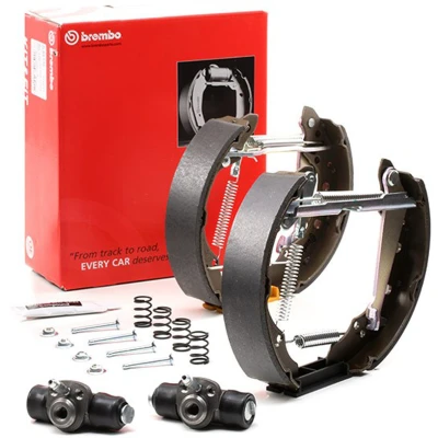 Bilde av BREMBO KIT &amp; FIT K 85 036 bremsesett, trommebremse VOLKSWAGEN: Polo IV Hatchback, up! GOLF 2, AUDI: A2, SKODA: Citigo