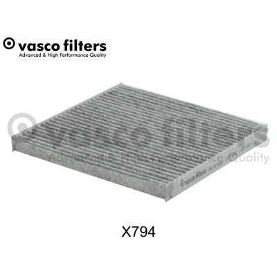 Bilde av DAVID VASCO X794 Kupéfilter Karbonfilter 227 211 20 NISSAN: MICRA 4, Note II Hatchback