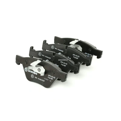Bilde av BREMBO P 06 057 Bremseklosser klargjort for slitasjeindikator med kolbleklips, antihyle blikk uten tilbehør BMW: 5 Sedan, Touring, X1