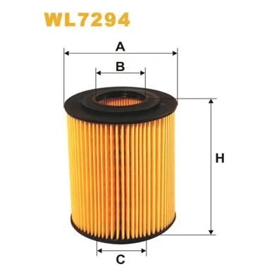Bilde av Oljefilter WIX FILTERS WL7294