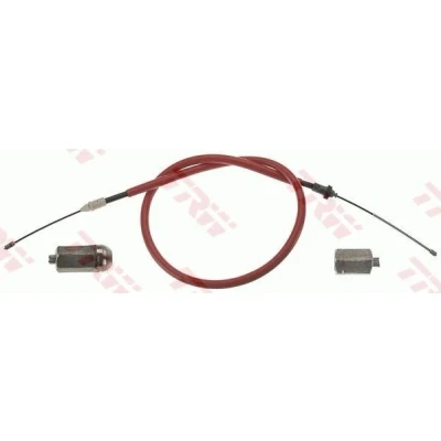 Bilde av TRW GCH382 Bremsekabel 1402, 1080 Trommelbrems RENAULT: CLIO 2