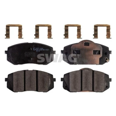 Bilde av SWAG 33 10 5135 Bremseklosser framaksel med akustisk slitasjevarsel antihyle blikk tilleggsmateriale KIA: SOUL 2