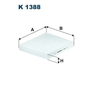 Bilde av FILTRON K 1388 Kupéfilter Partikkelfilter 252 220 30 VOLKSWAGEN: Polo VI