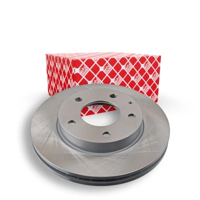 Bilde av FEBI BILSTEIN 10726 Bremseskiver framaksel 258 24 5 114,3 innvendig ventilert belagt MAZDA: 323 F 6, 626 IV Hatchback