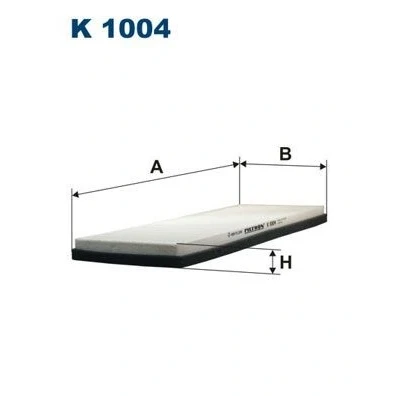 Bilde av FILTRON K 1004 Kupéfilter Partikkelfilter 390 150 25 AUDI: A4 B5 Avant, 80 B4 Sedan, VOLKSWAGEN: Passat GP Sedan