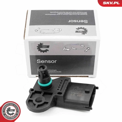 Bilde av Sensor, sugerørtrykk, fiat,ford,mitsubishi,smart, 005 153 61 28, 006 47 A005 A006 MN195775, MR985032