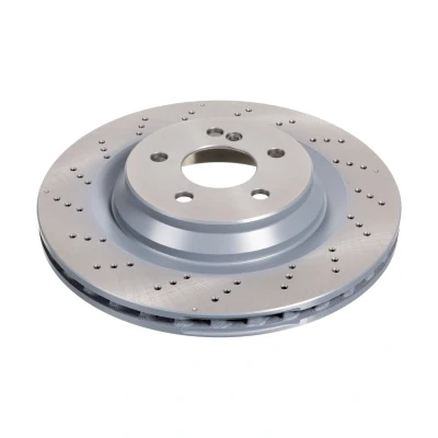Bilde av SWAG Bremseskive MERCEDES BENZ: SL Cabrio bakaksel 26mm 5 hull 112mm perforert / ventilert belagt høy karbon 10 94 3876 2304230912,2304231612