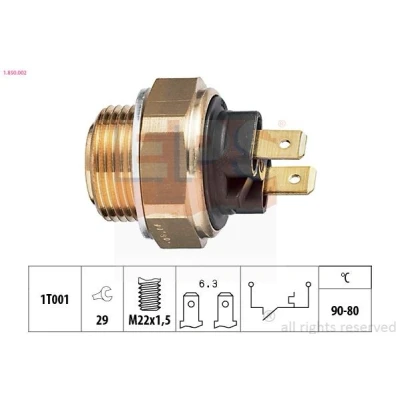 Bilde av Temperaturbryter, radiator ventilator EPS 1.850.002