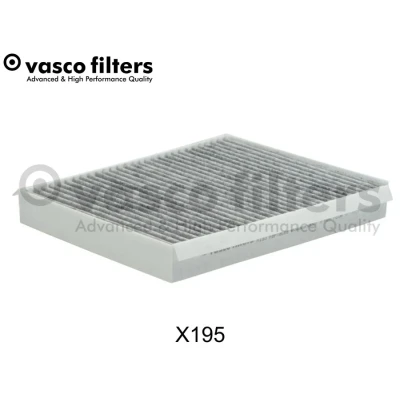 Bilde av DAVID VASCO X195 Kupéfilter Karbonfilter 196 240 30 HONDA: CIVIC 8 Hatchback,