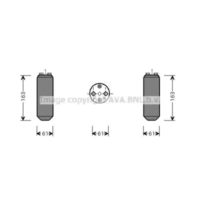 Bilde av PRASCO VO2093 Radiator Aluminium 590 388 32 Kjøleribber loddet VOLVO: V70 I, 850 Stasjonsvogn, C70 I Coupé