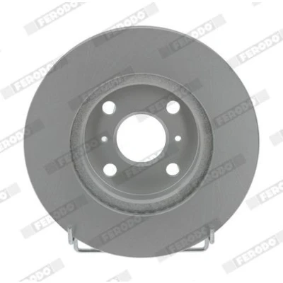 Bilde av FERODO PREMIER Coat+ disc DDF1149C Bremseskiver 255 20 4 ventilert belagt uten skruer TOYOTA: Yaris I Hatchback, Verso, MR2 III Cabrio