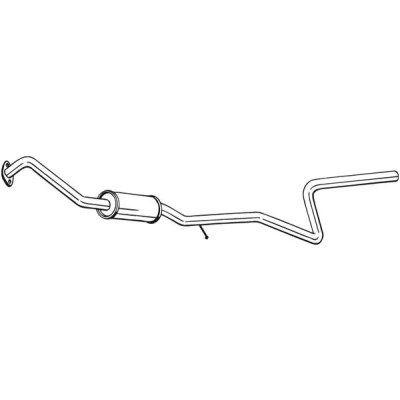 Bilde av Midtre eksospotte BOSAL 289 473