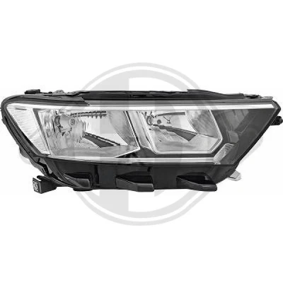 Bilde av DIEDERICHS 2240880 Frontlykter høyre H7/H7 med motor for høydejustering hovedlys