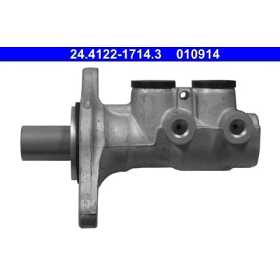 Bilde av ATE 24.4122 1714.3 Hovedsylinder 2 22,2 uten bremsevæskebeholder M10x1 FIAT: 500 Hatchback