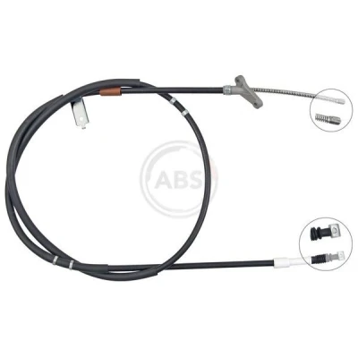 Bilde av Kabel, parkeringsbremse, Høyre bak, toyota avensis verso, 4642044050, 4642044051