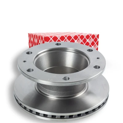 Bilde av FEBI BILSTEIN 104289 Bremseskiver bakaksel 330 32 6 245 innvendig ventilert belagt med ABS senorring IVECO: EuroCargo I III