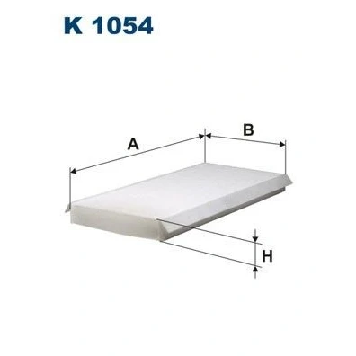 Bilde av FILTRON K 1054 Kupéfilter Partikkelfilter 350 160 30 FORD: Transit Connect Mk1 Van, Focus Hatchback, Stasjonsvogn