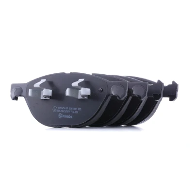 Bilde av BREMBO P 06 058 Bremseklosser klargjort for slitasjeindikator med kolbleklips uten tilbehør BMW: X5, X6