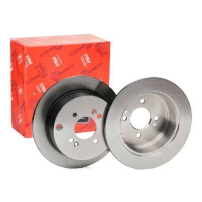 Bilde av TRW DF4803 Bremseskiver 262 10 4 100 fullt ut spraylakkert HYUNDAI: i20 I Hatchback, Getz, ACCENT 3 Stufenheck, KIA: RIO 2