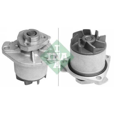 Bilde av INA 538 0350 10 Vannpumpe med tetning for vifteremdrift VOLKSWAGEN: GOLF 3, TRANSPORTER 4 Bus, Passat B3/B4 Stasjonsvogn