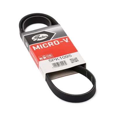 Bilde av GATES 5PK1095 Kileribberem 1095 5 Polyester, EPDM (etyl propylen dien gummi) FleetRunner Micro V VOLVO: V70 3, XC70 II Stasjonsvogn, XC60 I