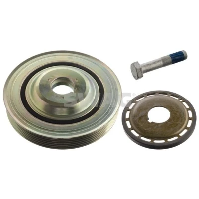 Bilde av SWAG 62 10 6476 Remskive Veivaksel 6PK 153 5 med skrue FORD: Galaxy Mk2 MPV, S Max Mk1, Focus 2 Kombi, PEUGEOT: 607 Sedan, 307 Hatchback