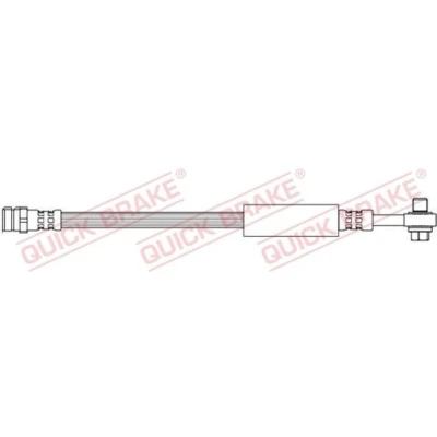 Bilde av Bremseslange, Høyre bakaksel, Venstre audi,vw, 5Q0611775J, 5Q0611775Q