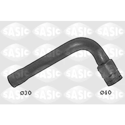 Bilde av SASIC SWH6834 Radiatorslange høyre oppe VOLKSWAGEN: Passat B5 Stasjonsvogn, GP AUDI: A4 Avant, Sedan