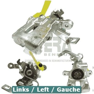 Bilde av ERA Benelux BC55053 Bremsecaliper høyre bakaksel HONDA: CIVIC 8 Hatchback,