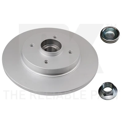 Bilde av NK 311951 Bremseskiver 268 12 4 fullt ut belagt med hjullager, integrert magnetisk senorring PEUGEOT: Partner II Van, 5008 I, 3008 I