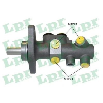 Bilde av LPR 1760 Hovedsylinder 25,4 Aluminium 12 X 1 (4)