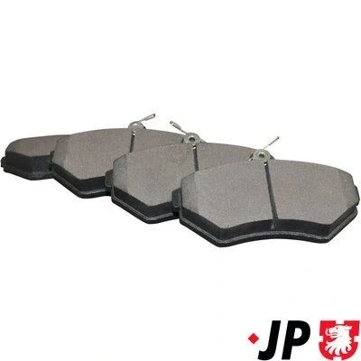 Bilde av JP GROUP 1163604910 Bremseklosser framaksel ikke klargjort for slitasjeindikator AUDI: A4 B5 Avant, Sedan, VOLKSWAGEN: Passat Stasjonsvogn
