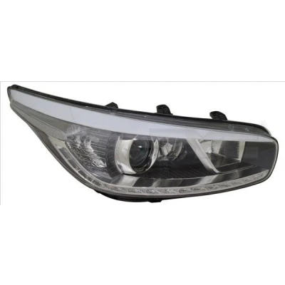 Bilde av TYC 20 14860 16 2 Frontlykter venstre H7/H7/H7, LED med kjørelys, blinklys for høyrekjøring LED, elektromotor KIA: cee‘d II Hatchback