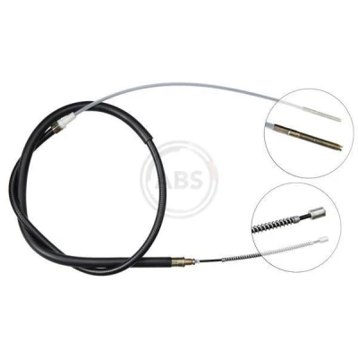 Bilde av A.B.S. K11526 Bremsekabel 1628 Trommelbrems for høyre/venstre ratt VOLKSWAGEN: Passat B3/B4 Stasjonsvogn